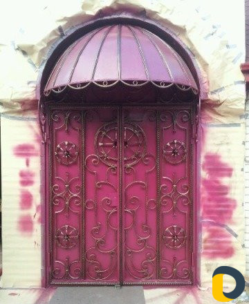 Покраска ворот с выездом на дом