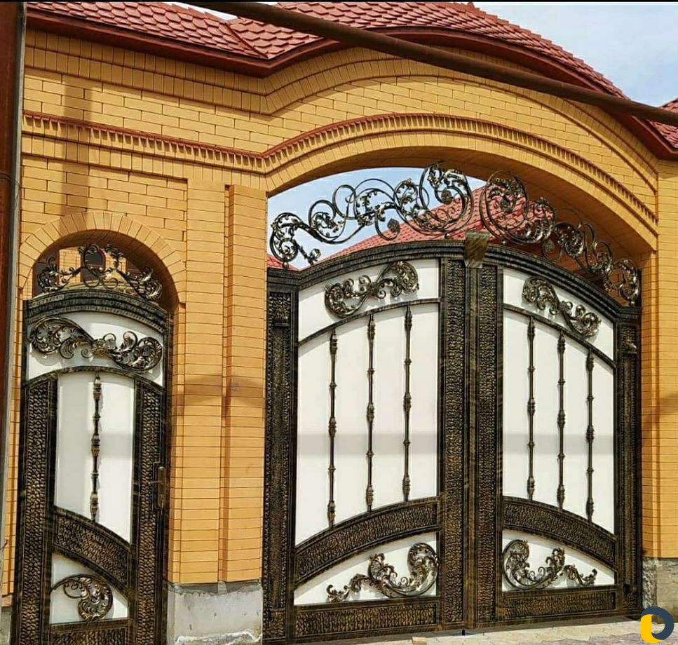 Покраска ворот