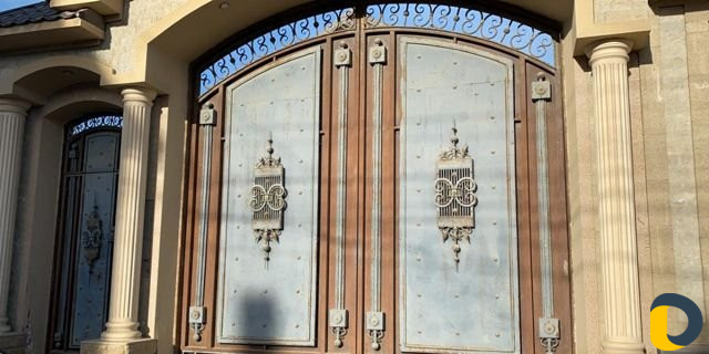 Покраска ворот