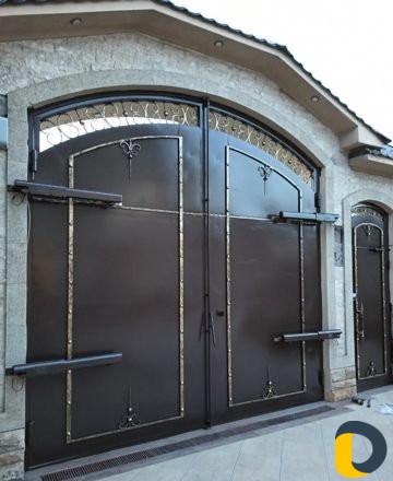 Покраска ворот