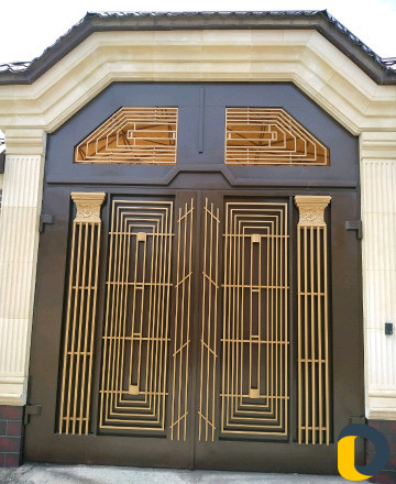 Покраска ворот