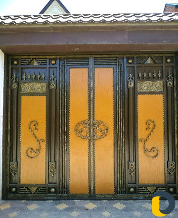 Покраска ворот