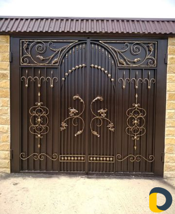 Покраска ворот