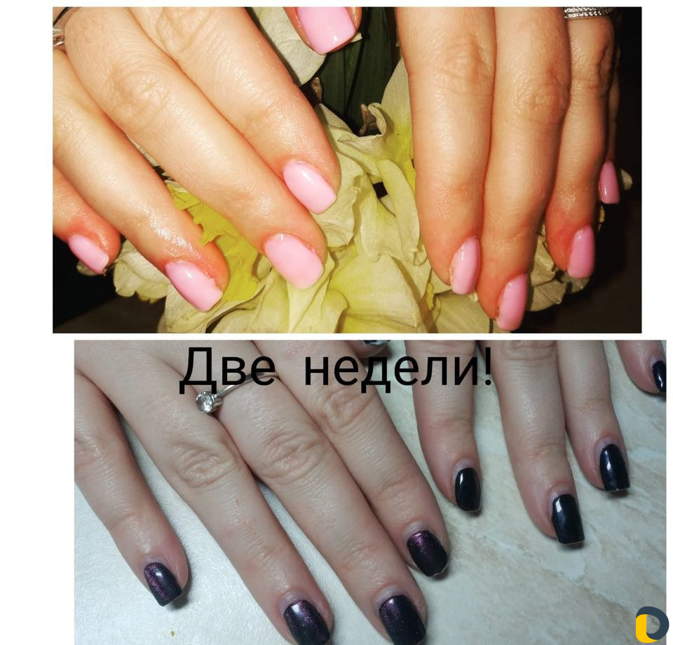Покрытие гель лак. Аппаратный (комби) маникюр