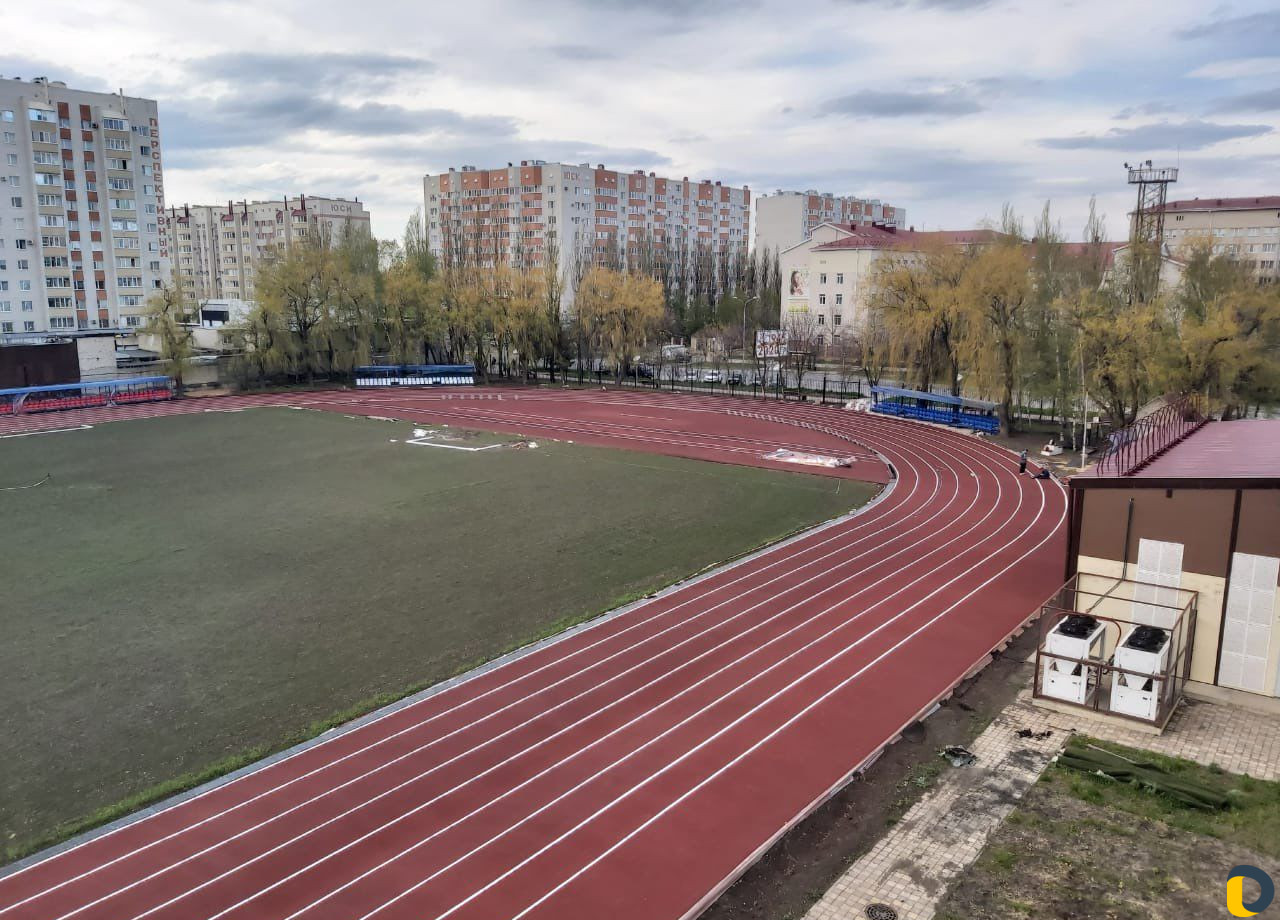 Покрытие из резиновой крошки