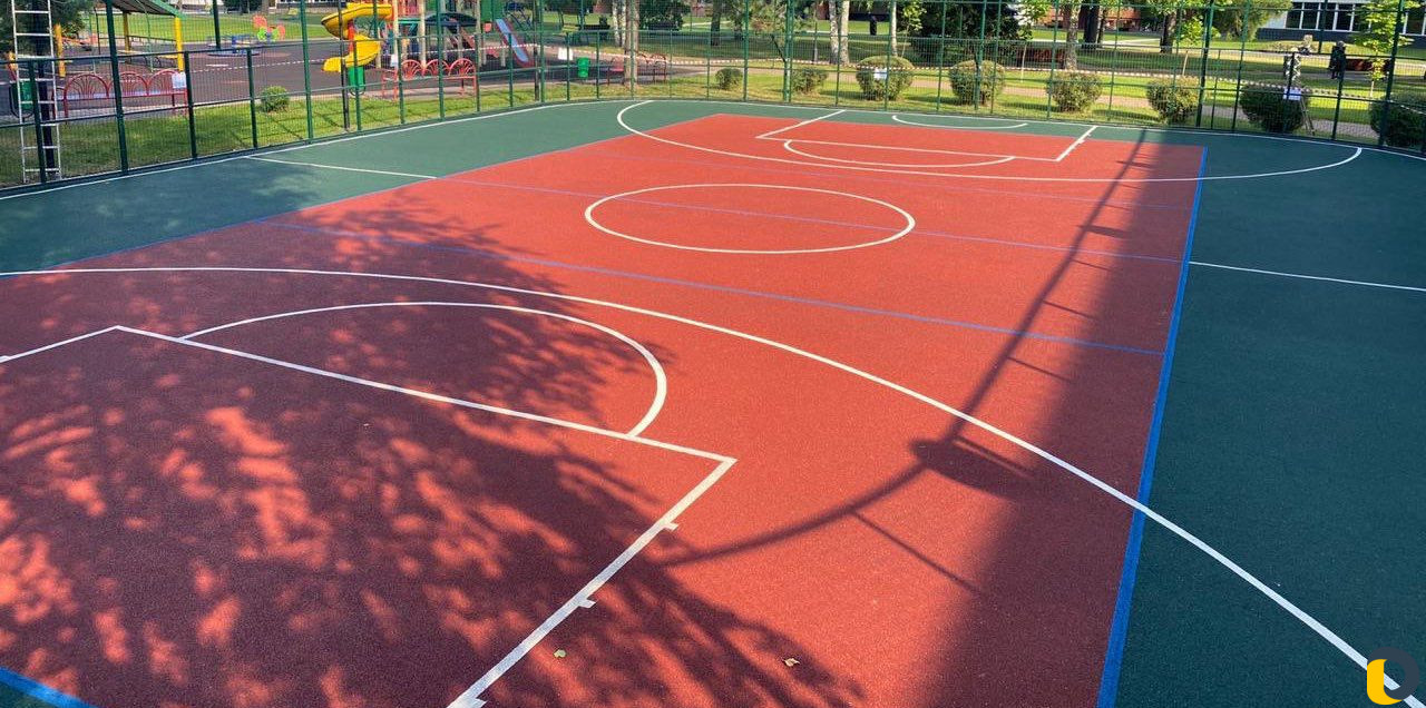 Покрытия из резиновой крошки