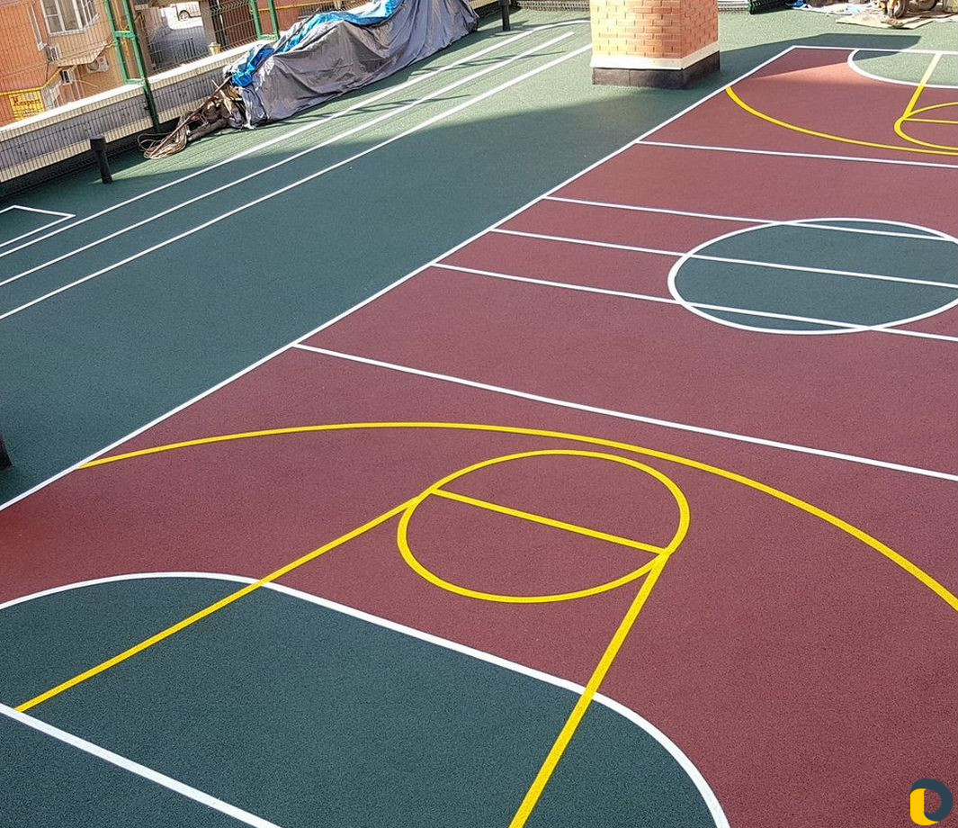 Покрытия из резиновой крошки