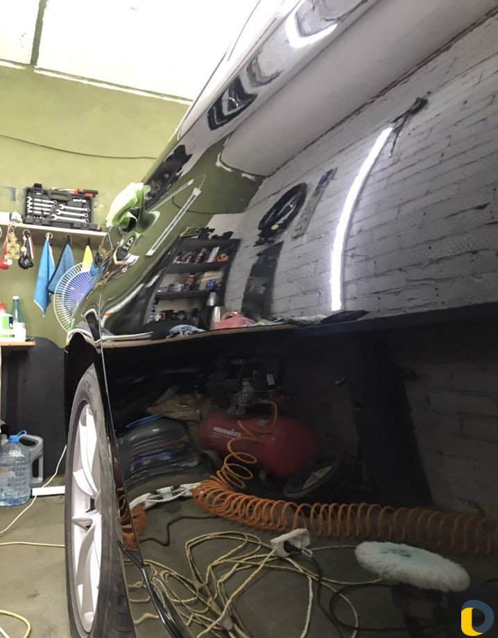 Полировка кузова и фар, химчистка