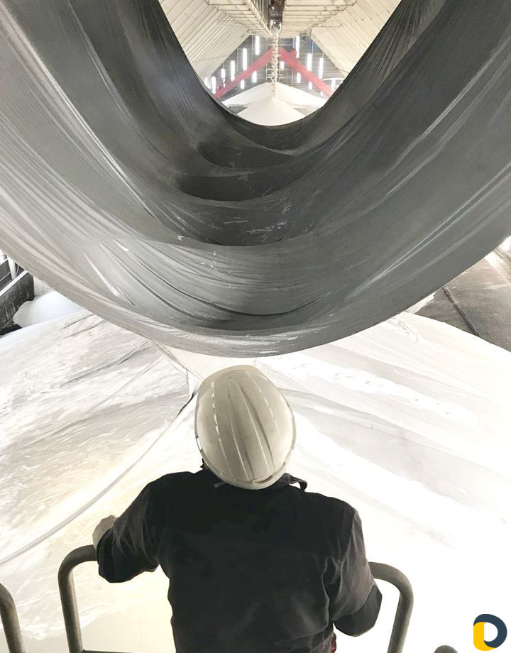 Полога из ткани пвх