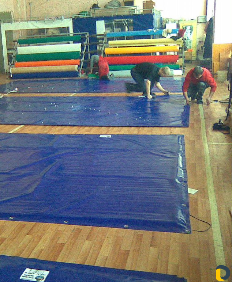 Полога из ткани пвх