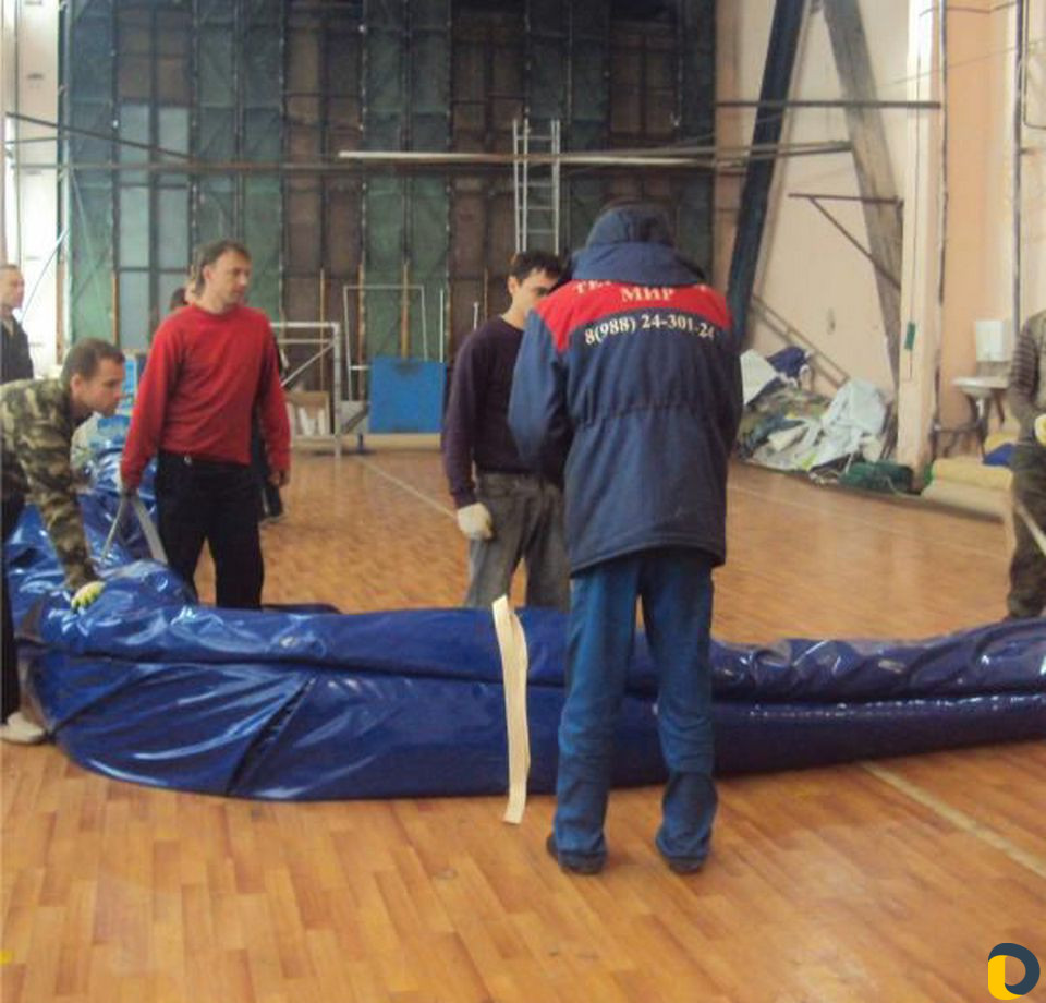 Полога из ткани пвх