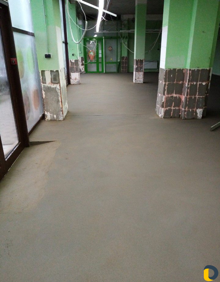 Полусухая стяжка пола Механизированная стяжка