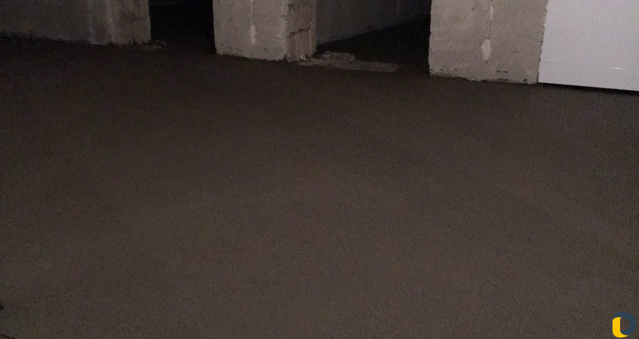 Полусухая стяжка пола