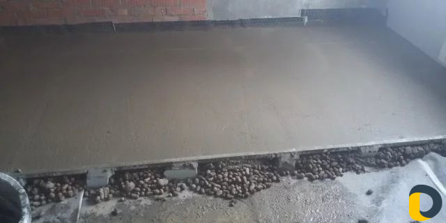 Полусухая стяжка пола