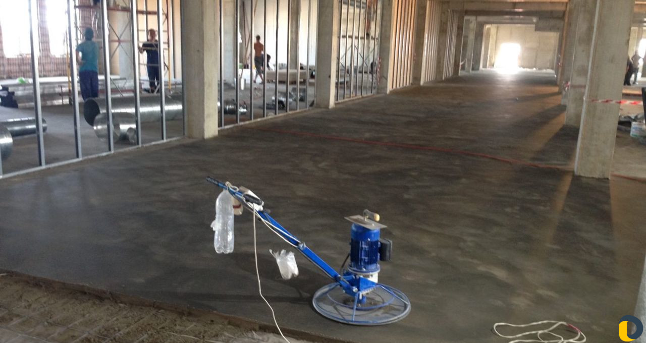 Полусухая стяжка пола