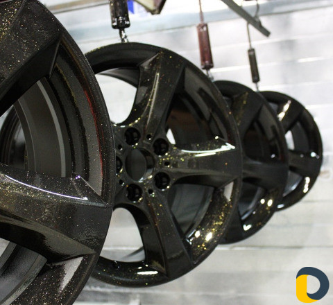 Порошковая покраска дисков