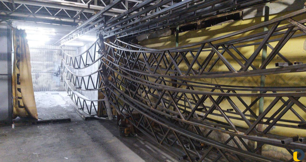 Порошковая покраска. Печь 7,4м