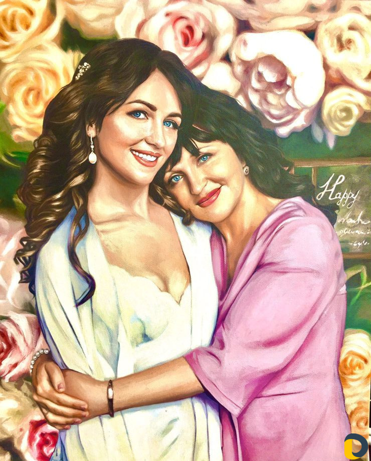 Портреты маслом заказать уникальный подарок