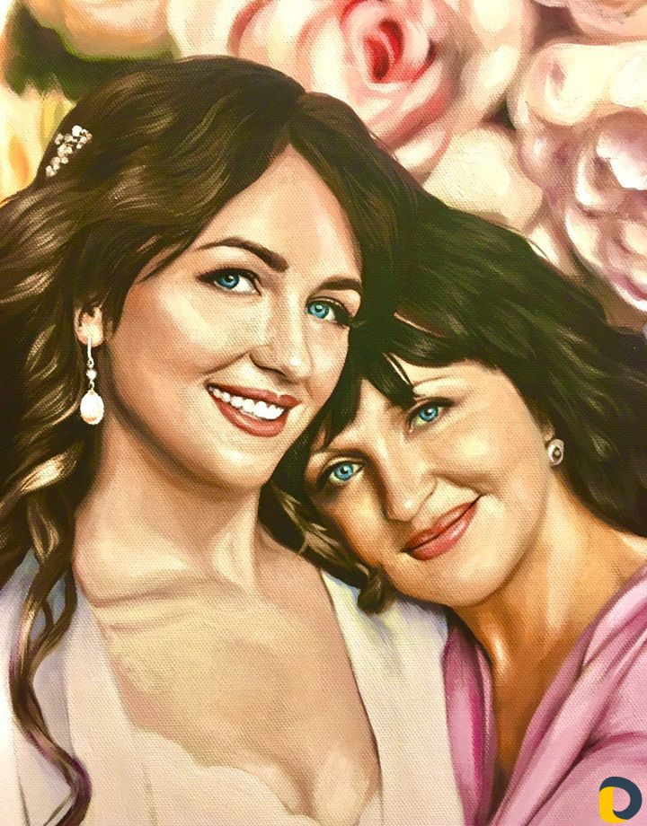 Портреты маслом заказать уникальный подарок