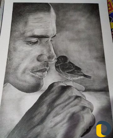 Портреты простым карандашом(Графика) от А4 формат