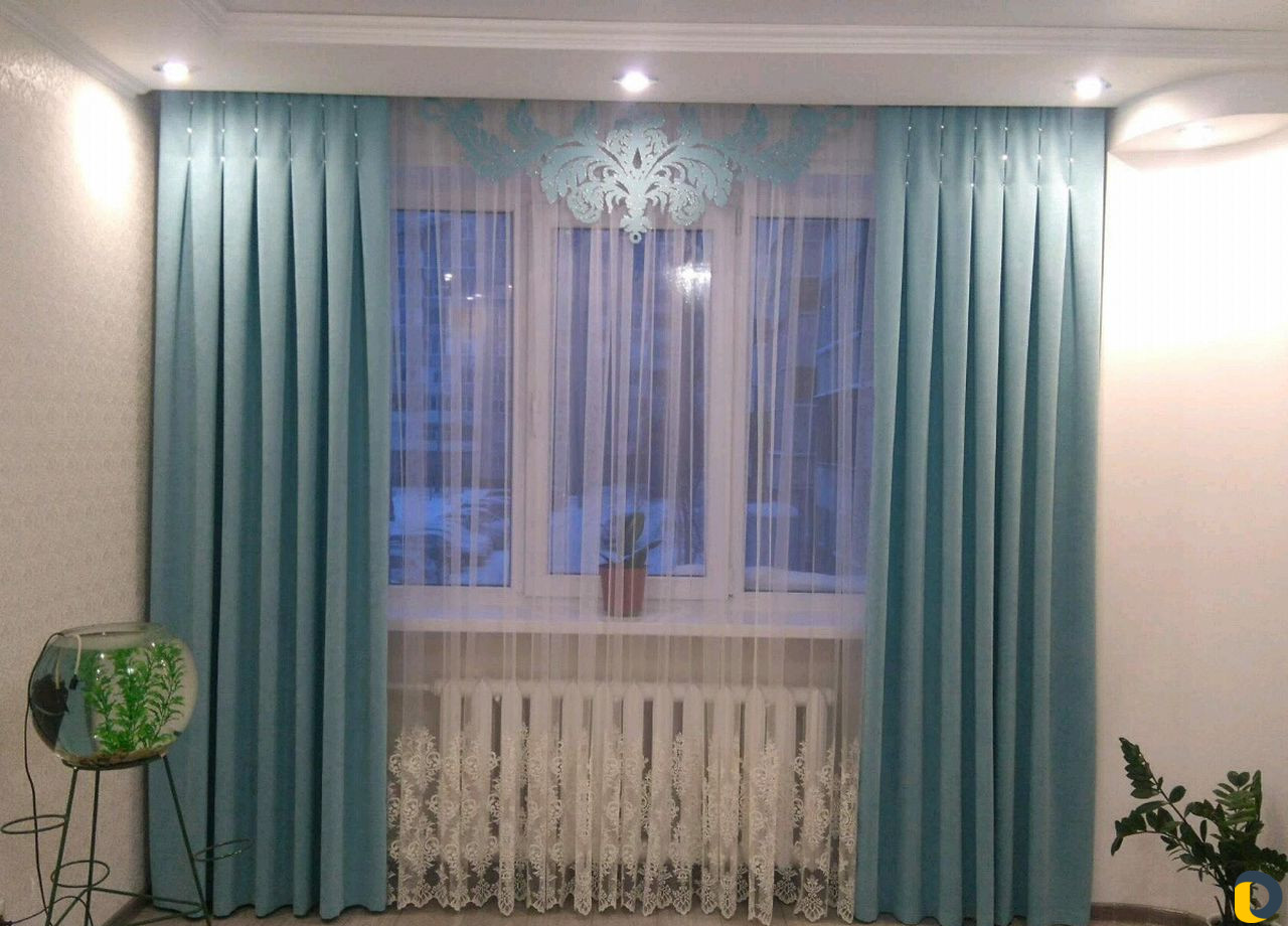 Пошив штор. Выезд дизайнера