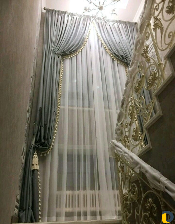 Пошив штор. Выезд дизайнера