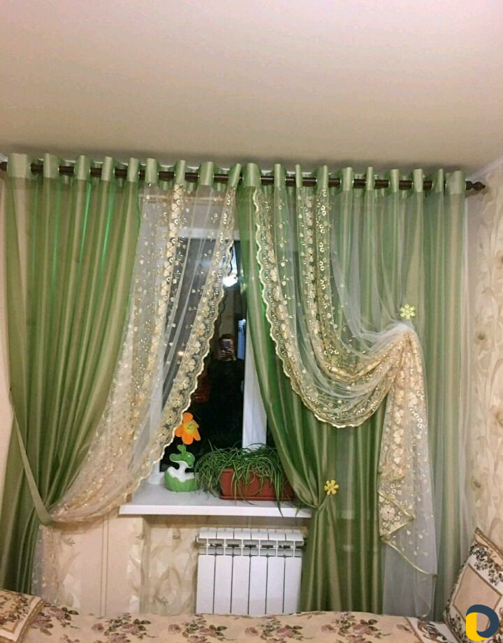 Пошив штор. Выезд дизайнера