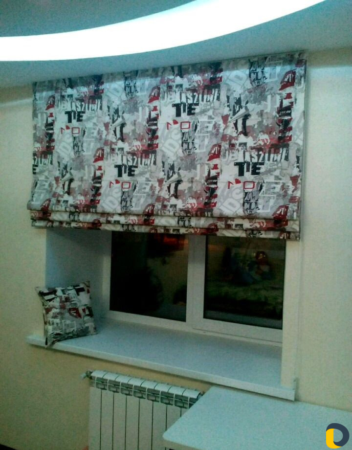 Пошив штор. Выезд дизайнера