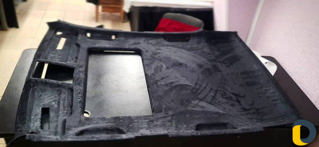 Потолки в алькантаре