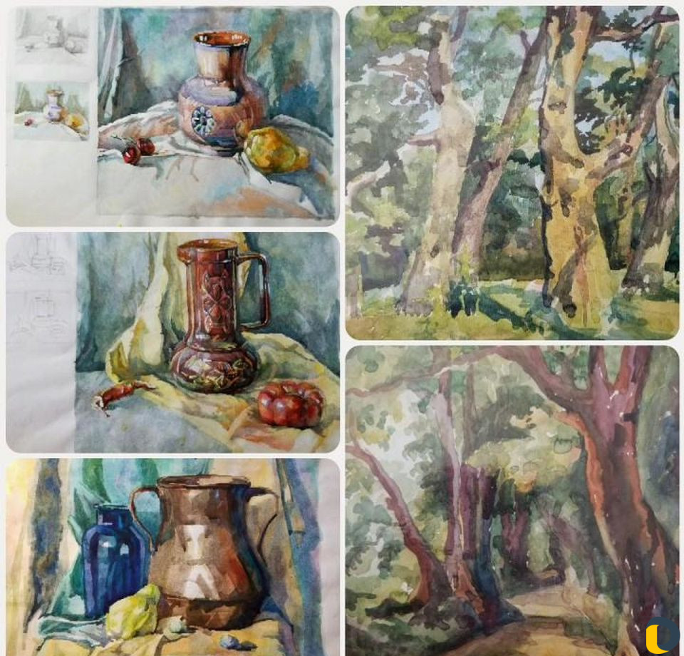 Преподаватель по изо. Портреты на заказ