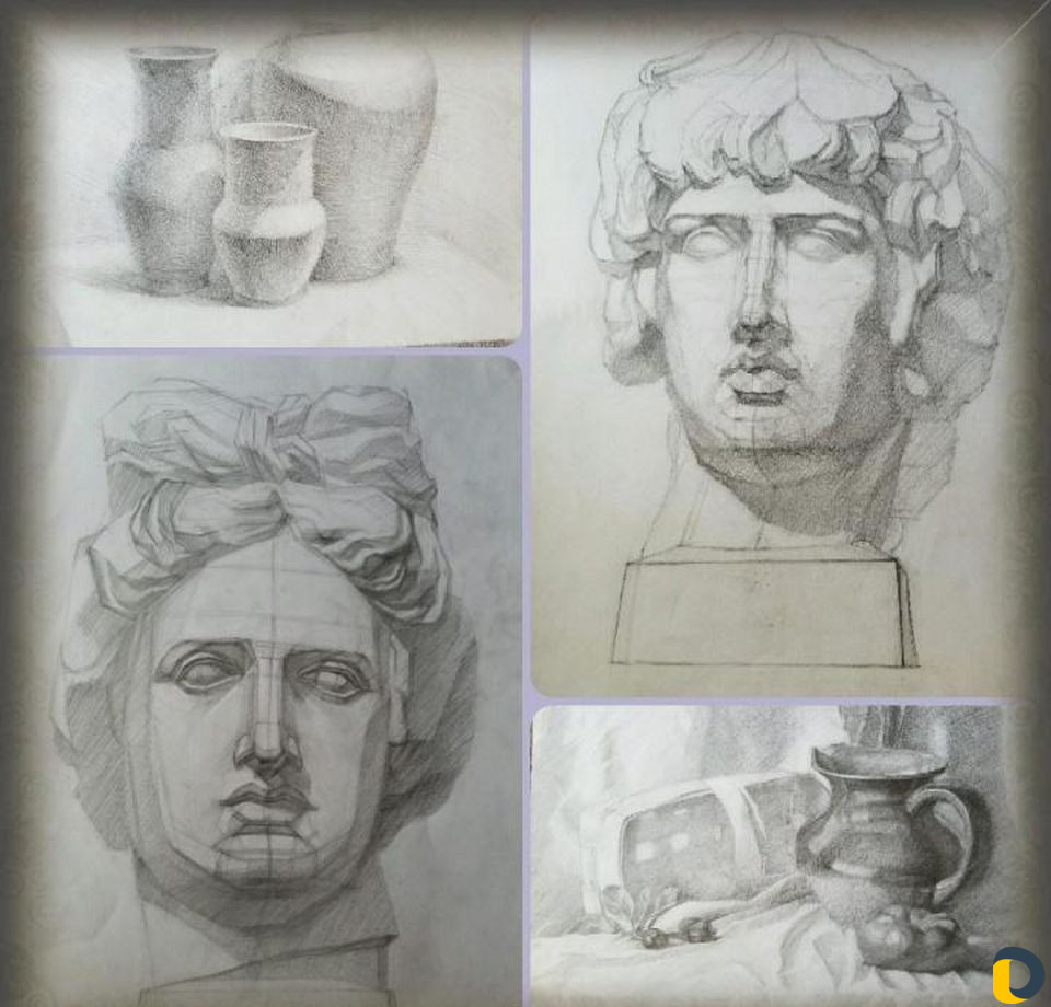 Преподаватель по изо. Портреты на заказ