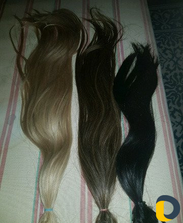 При покупке волос.наращивание волос бесплатно