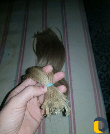 При покупке волос.наращивание волос бесплатно