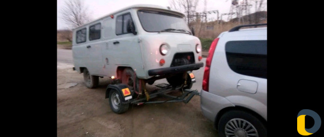 Прицеп эвокуатор частичной погрузки