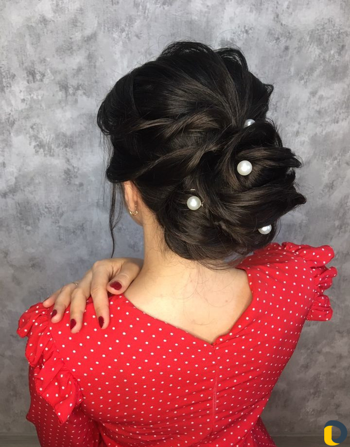 Прически, прически и макияж