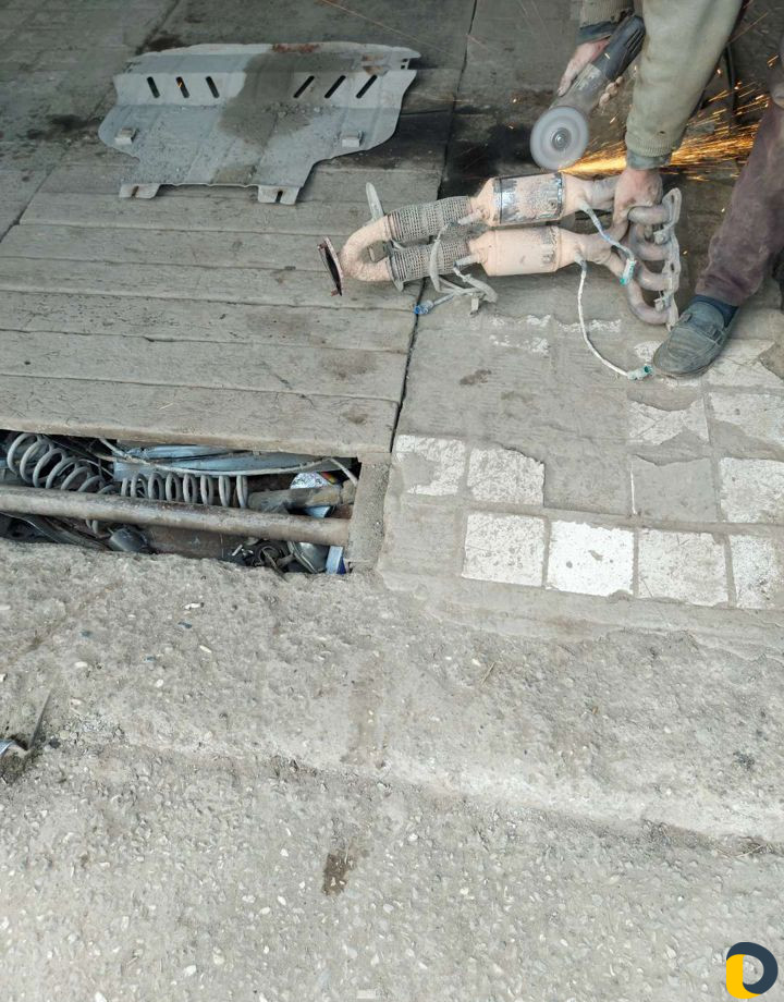 Прием катализатора/ и удаление обманка
