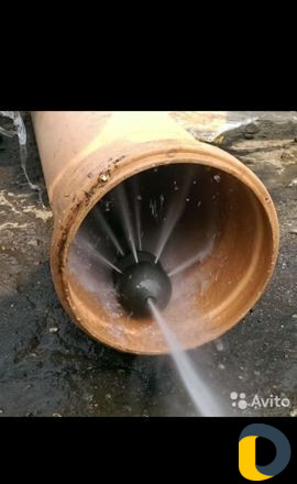 Прочистка канализации, устранение засоров, спец об