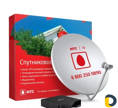 Продажа и установка спутникового телевидения МТС