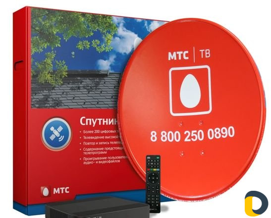 Продажа и установка спутникового телевидения МТС