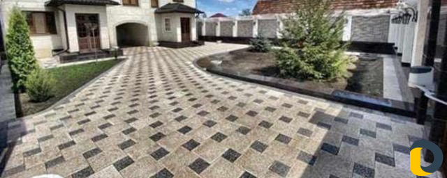 Профессиональная укладка тротуарной плитки