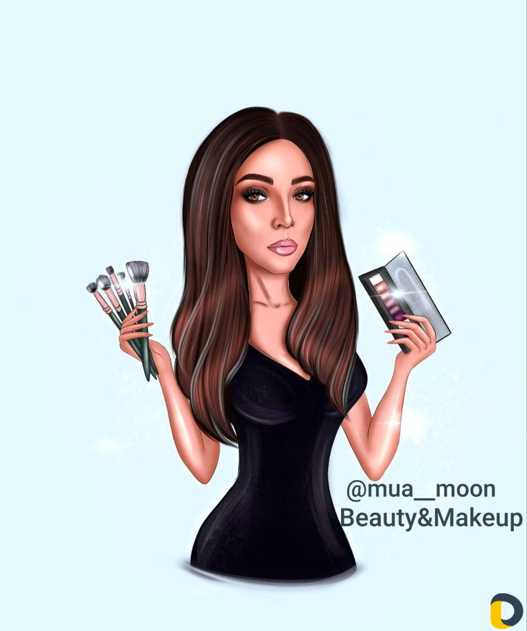 Профессиональный Визажист instagram: mua moon