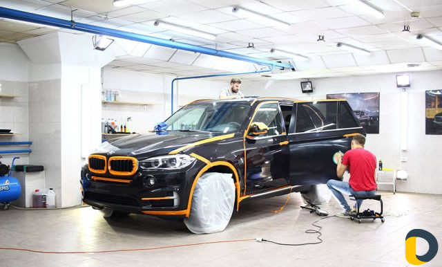 Профессональная полировка кузова автомобиля