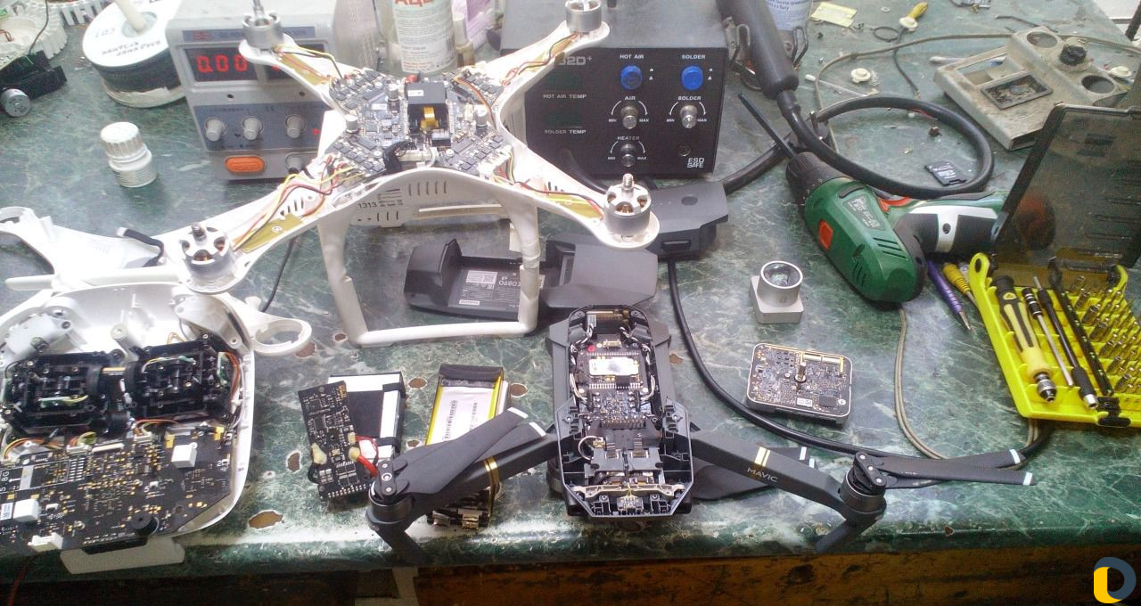 Проффесиональный ремонт коптеров dji phantom,mavic