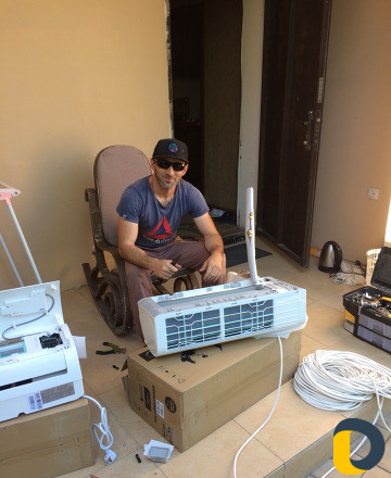 Профисиональная установка кондиционера