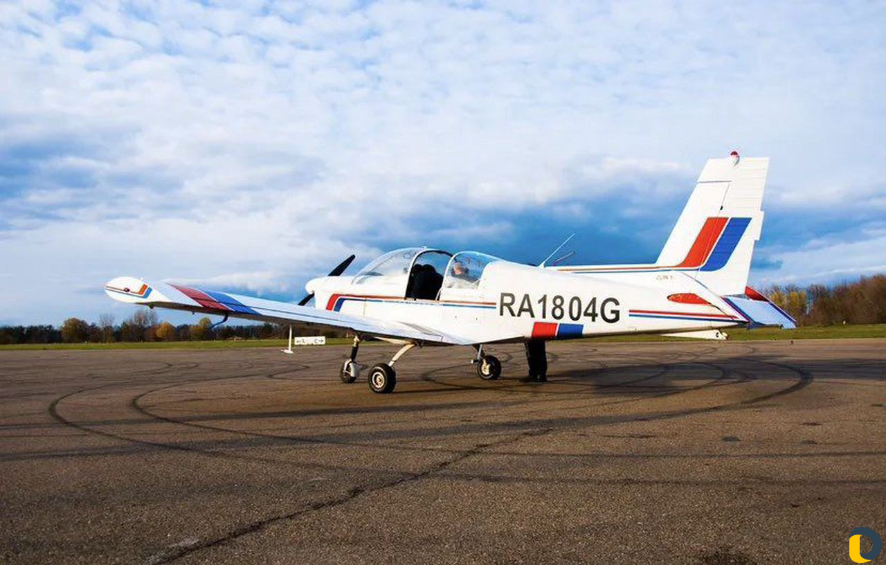 Прогулка на самолёте. Пилотаж на Zlin-142
