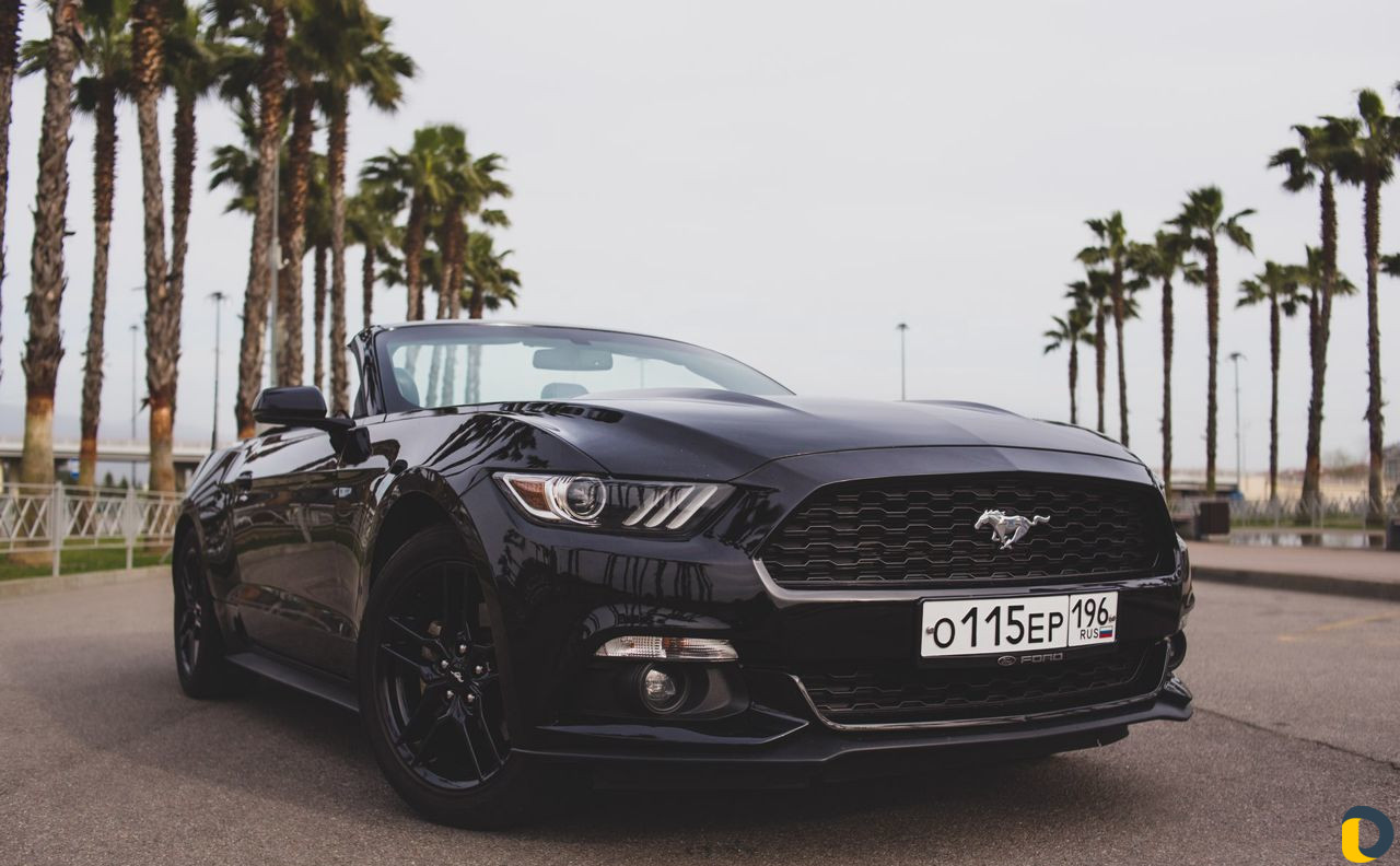 Прокат / Аренда Кабриолета Ford Mustang Black