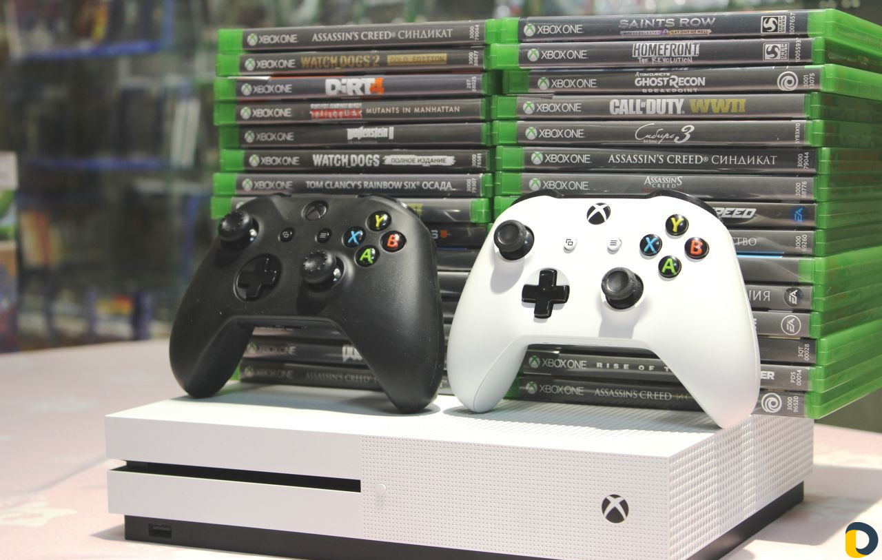 Прокат (аренда) консолей PS4, xbox ONE S