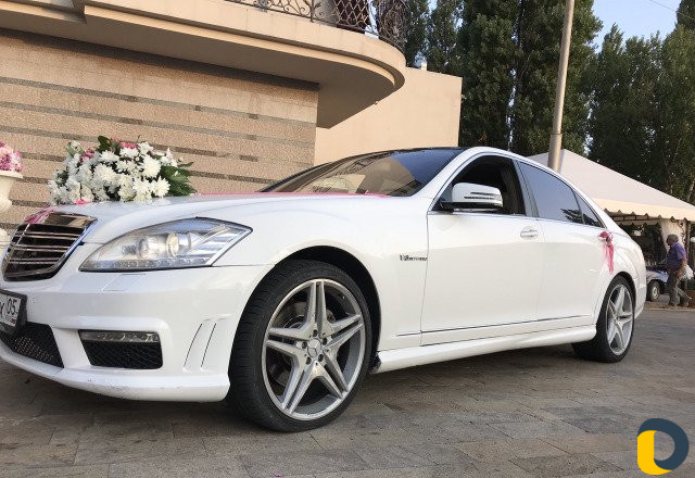 Прокат авто 221 AMG на свадьбу
