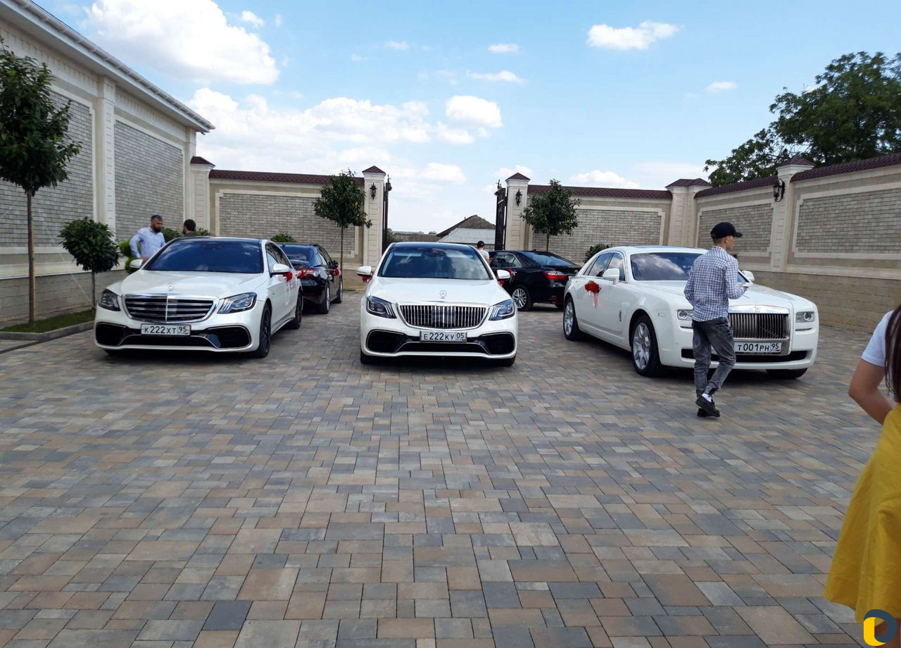 Прокат авто/Аренда авто на свадьбу 222 Mercedes