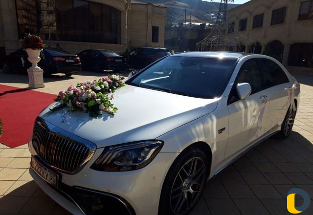 Прокат авто/Аренда авто на свадьбу 222 Mercedes